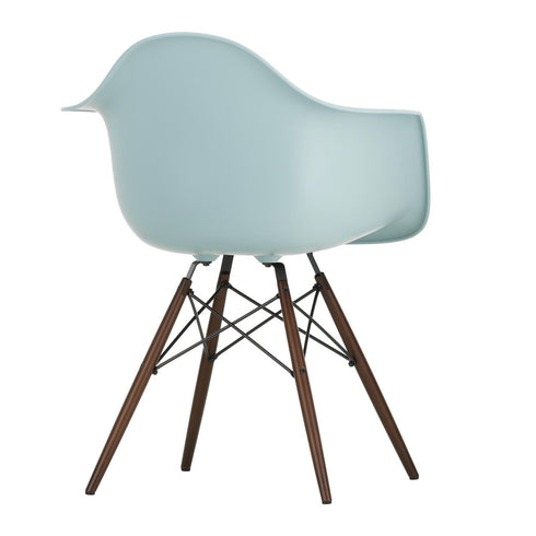 Cadeira de Braços em Plástico Eames DAW / Base Ácer Escuro